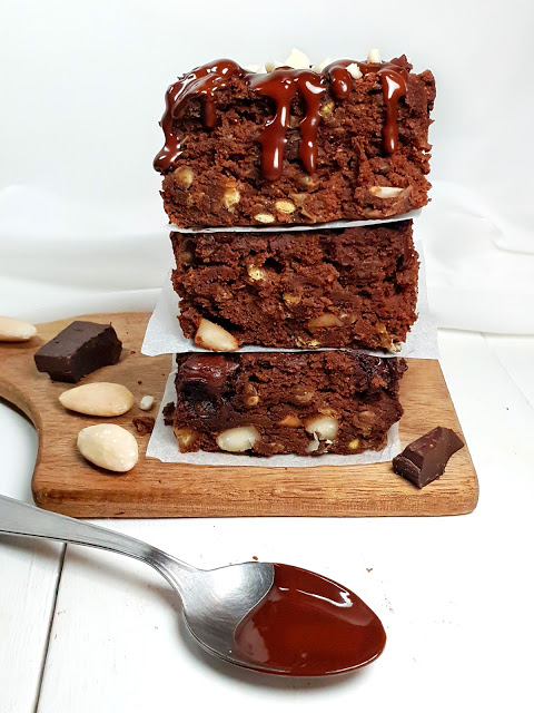 brownie sans beurre AUX LENTILLES CORAIL (allégé-sans gluten)