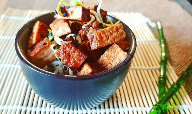 tofu fumé