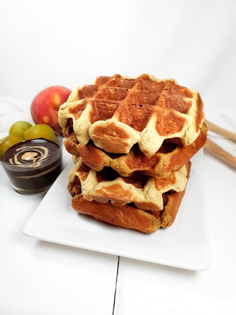 gaufres sans gluten, sans lactose, vegan
