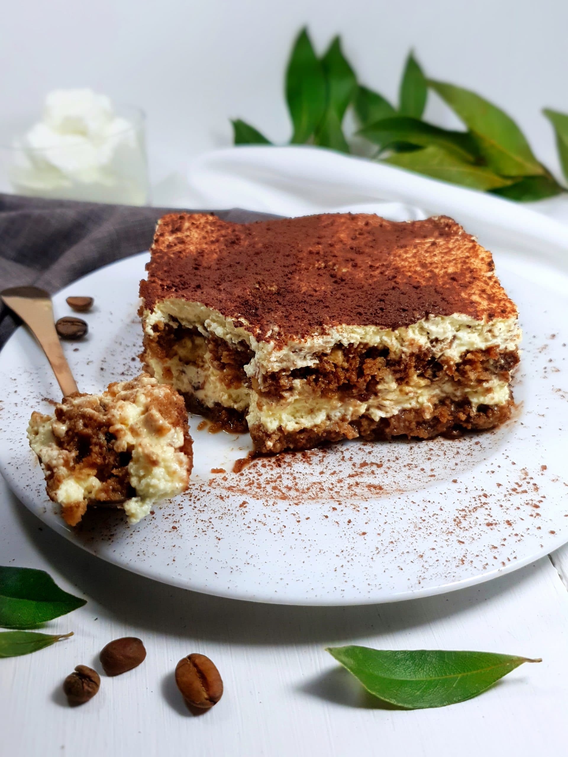 TIRAMISU sans gluten au SKYR, allegé & protéiné