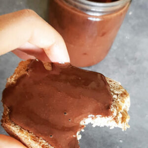 nutella maison allégé sans sucre raffiné