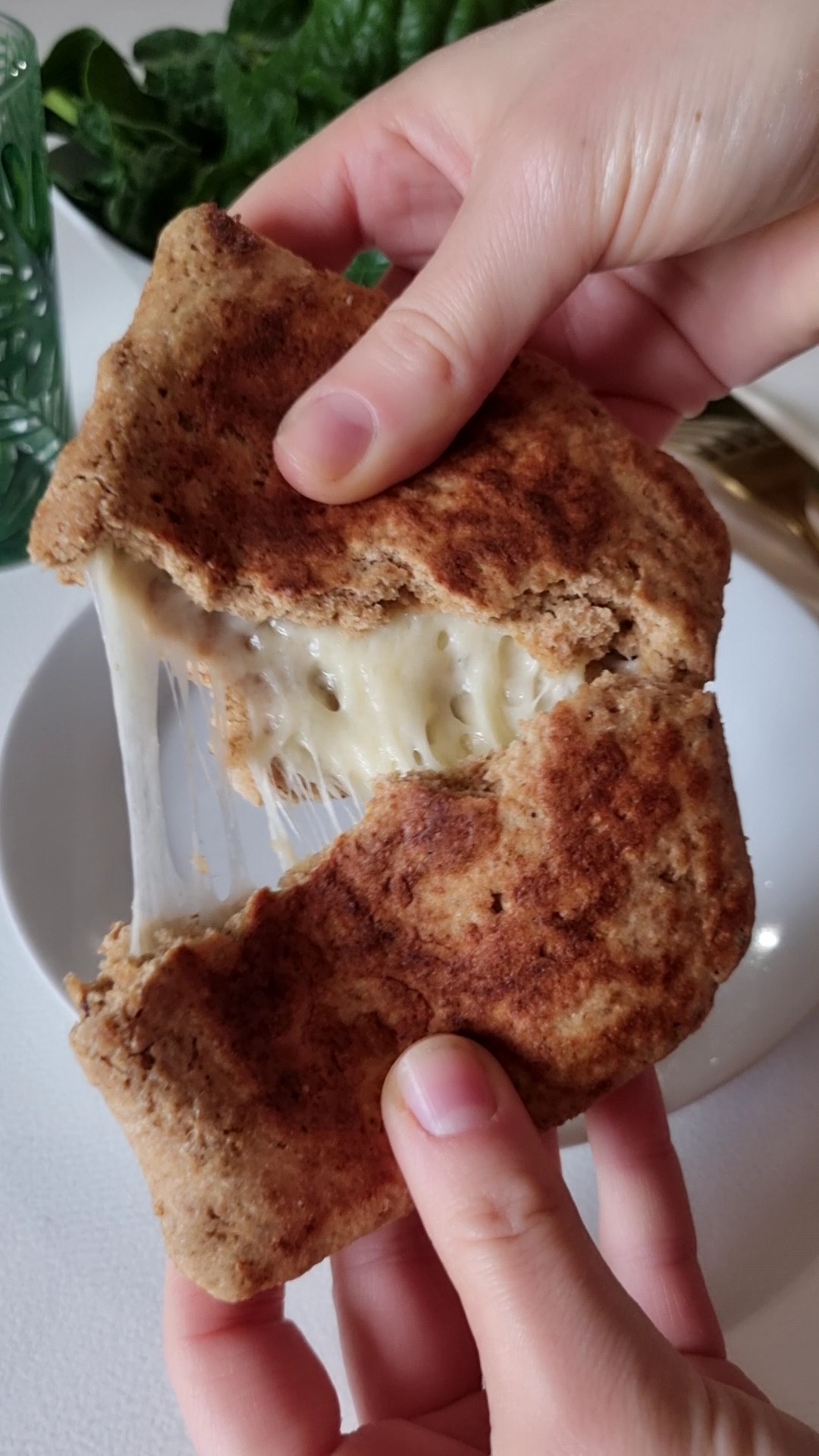 pain au fromage express (cheese naan indien)
