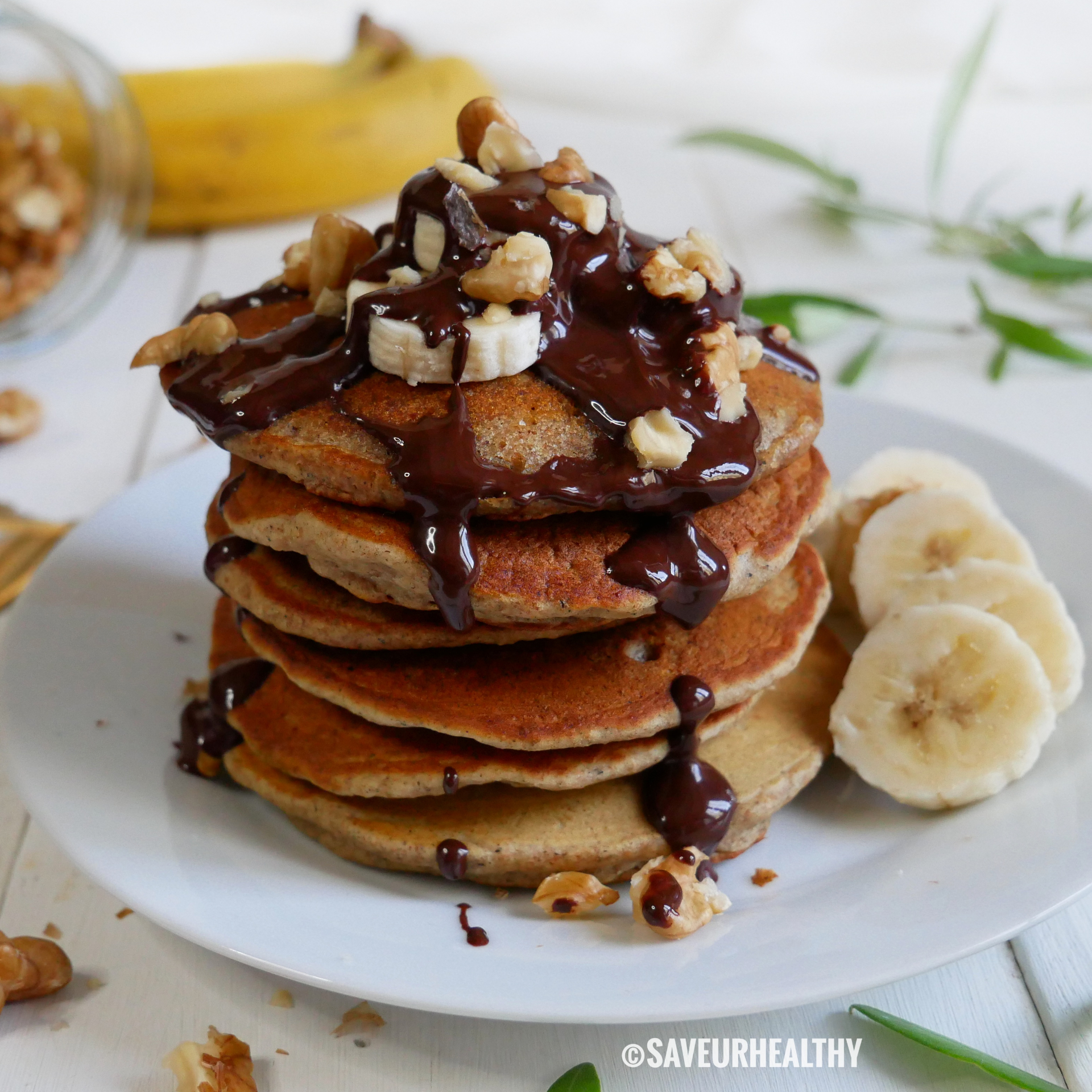 pancakes moelleux vegan