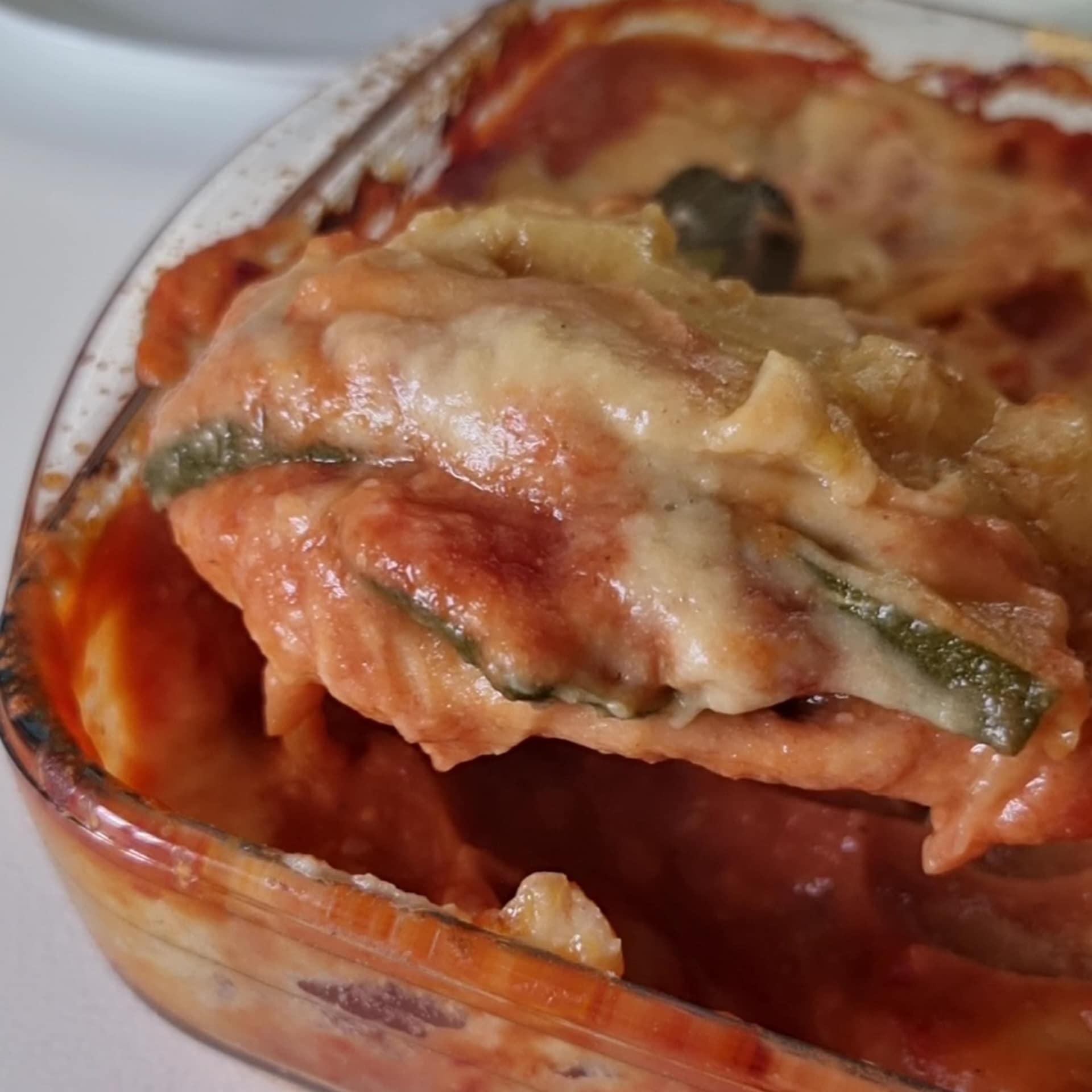 gratin de courgettes façon lasagne sans gluten