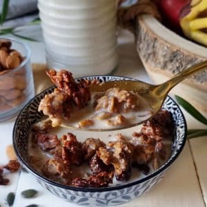 granola maison crunchy healthy