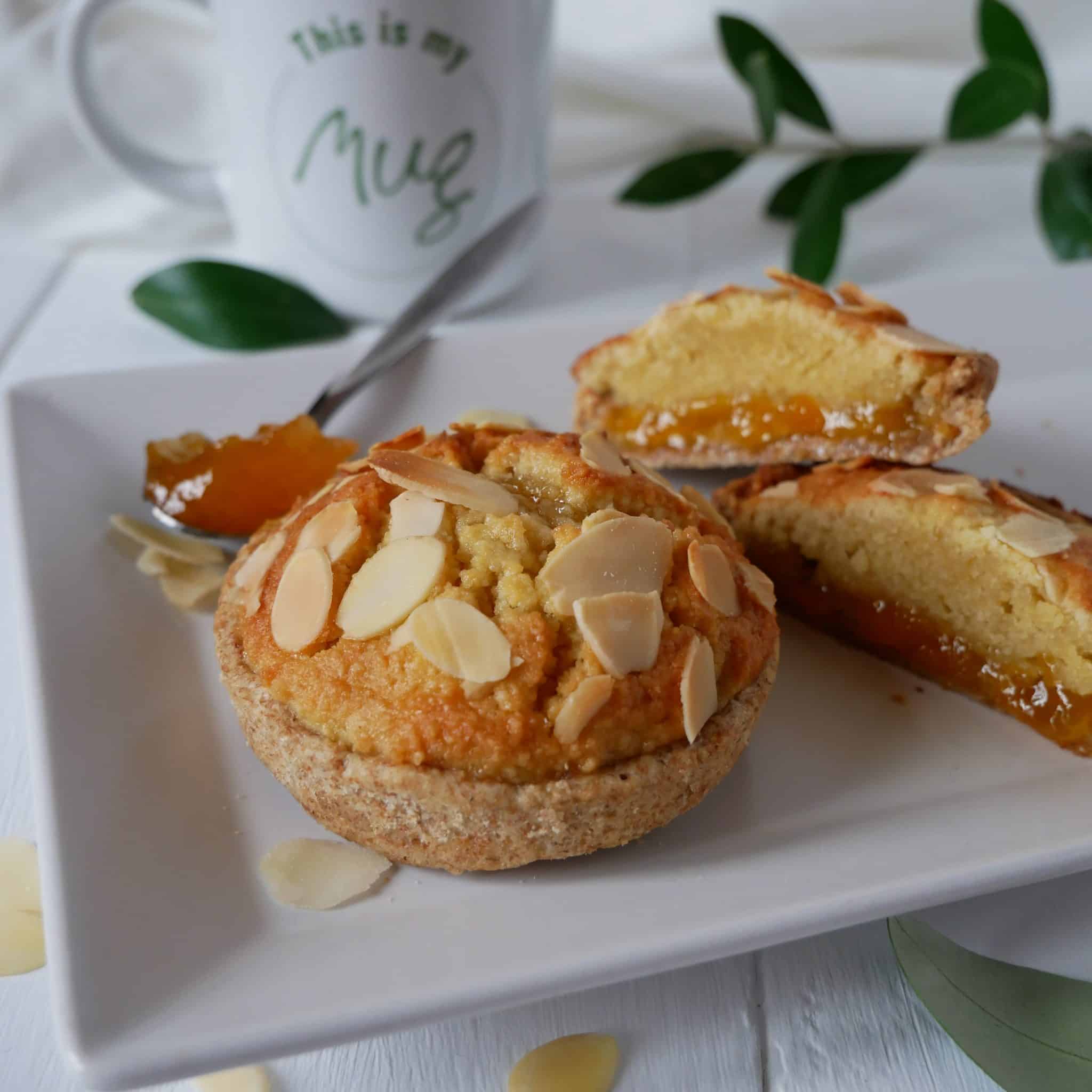 tarte frangipane allégée, sans beurre