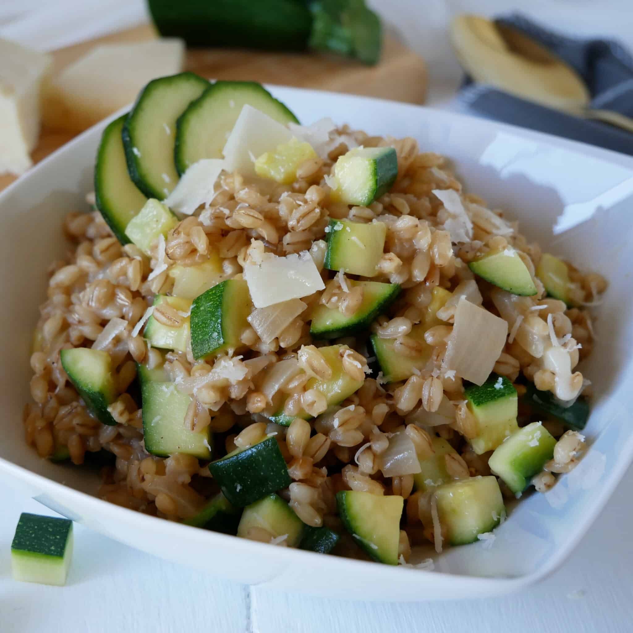 risotto courgette orge mondé (ig bas)