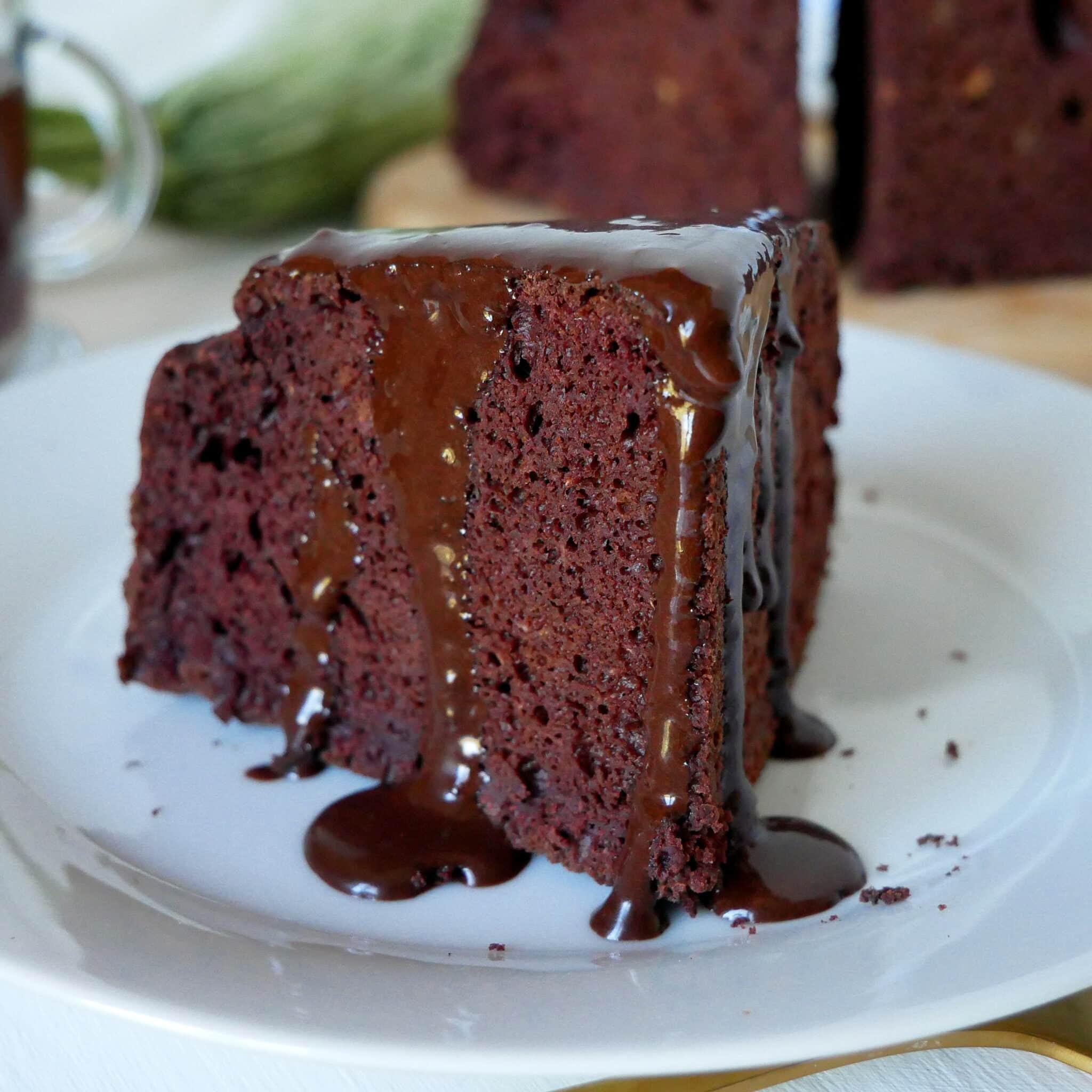 gâteau chocolat courgette allégé