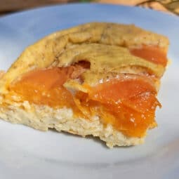 clafoutis aux abricots allégé, sans lactose