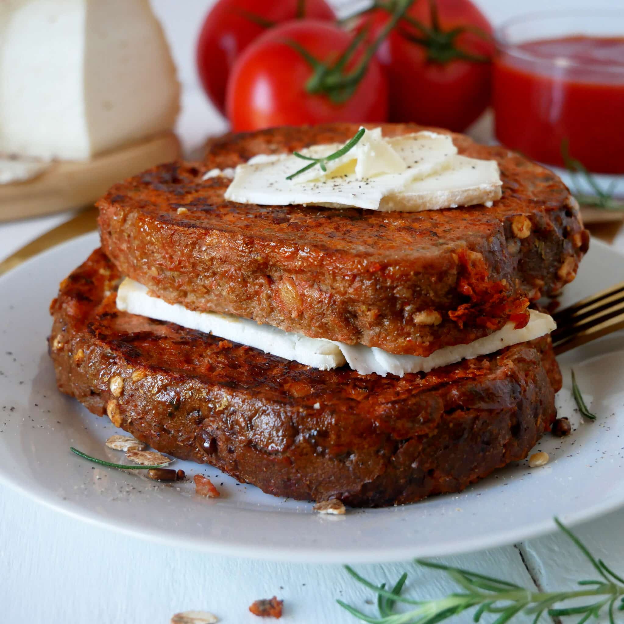 pain perdu salé à la tomate