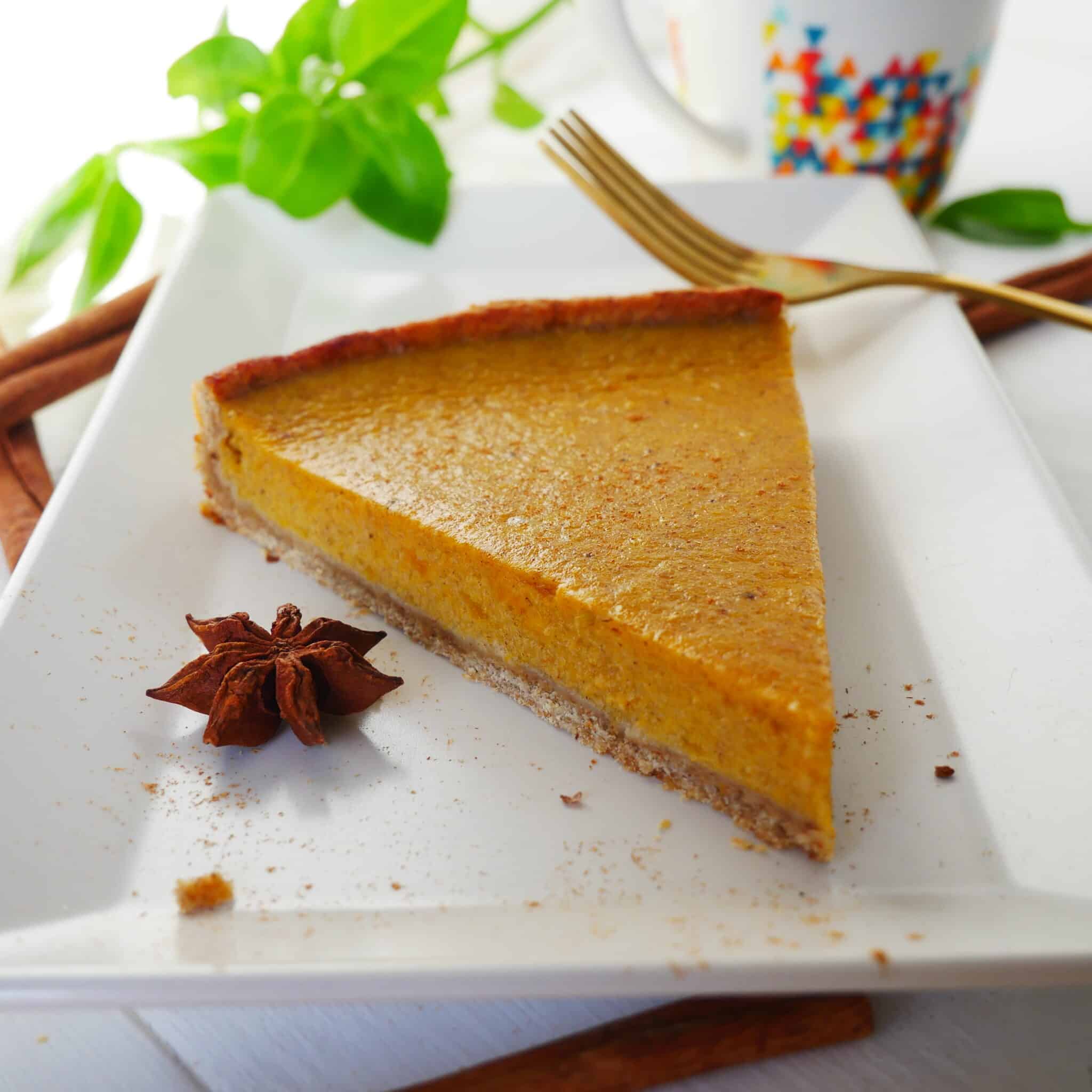 tarte à la citrouille - pumpkin pie