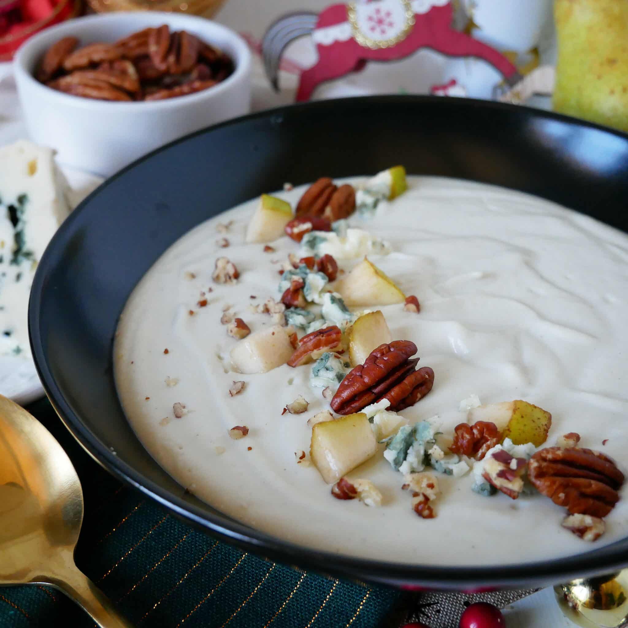 velouté de chou-fleur au roquefort