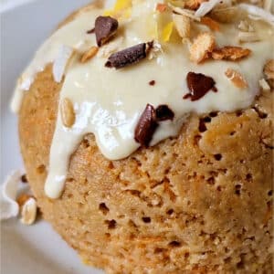 bowlcake aux carottes healthy