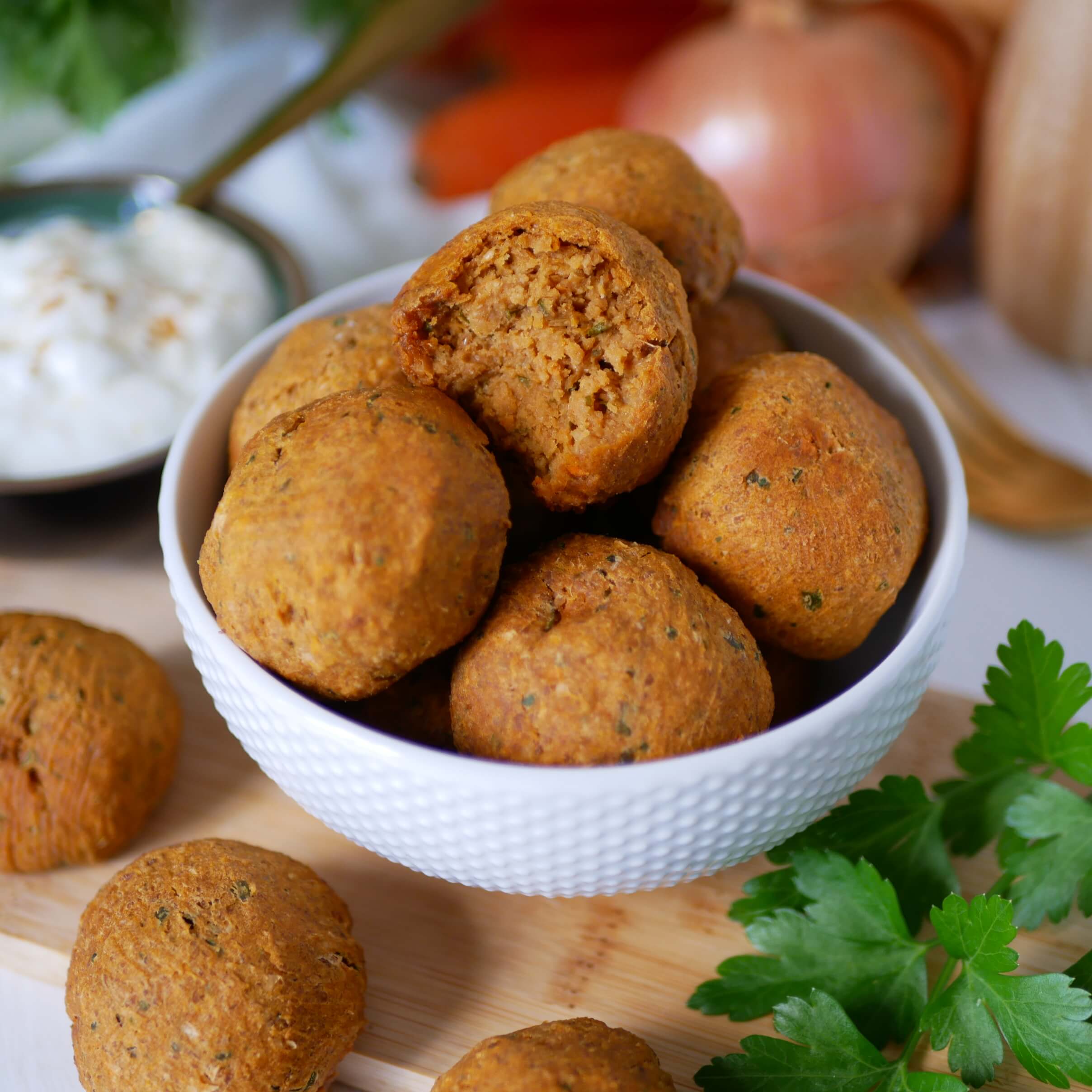 boulettes véganes sans gluten ig bas protéinées