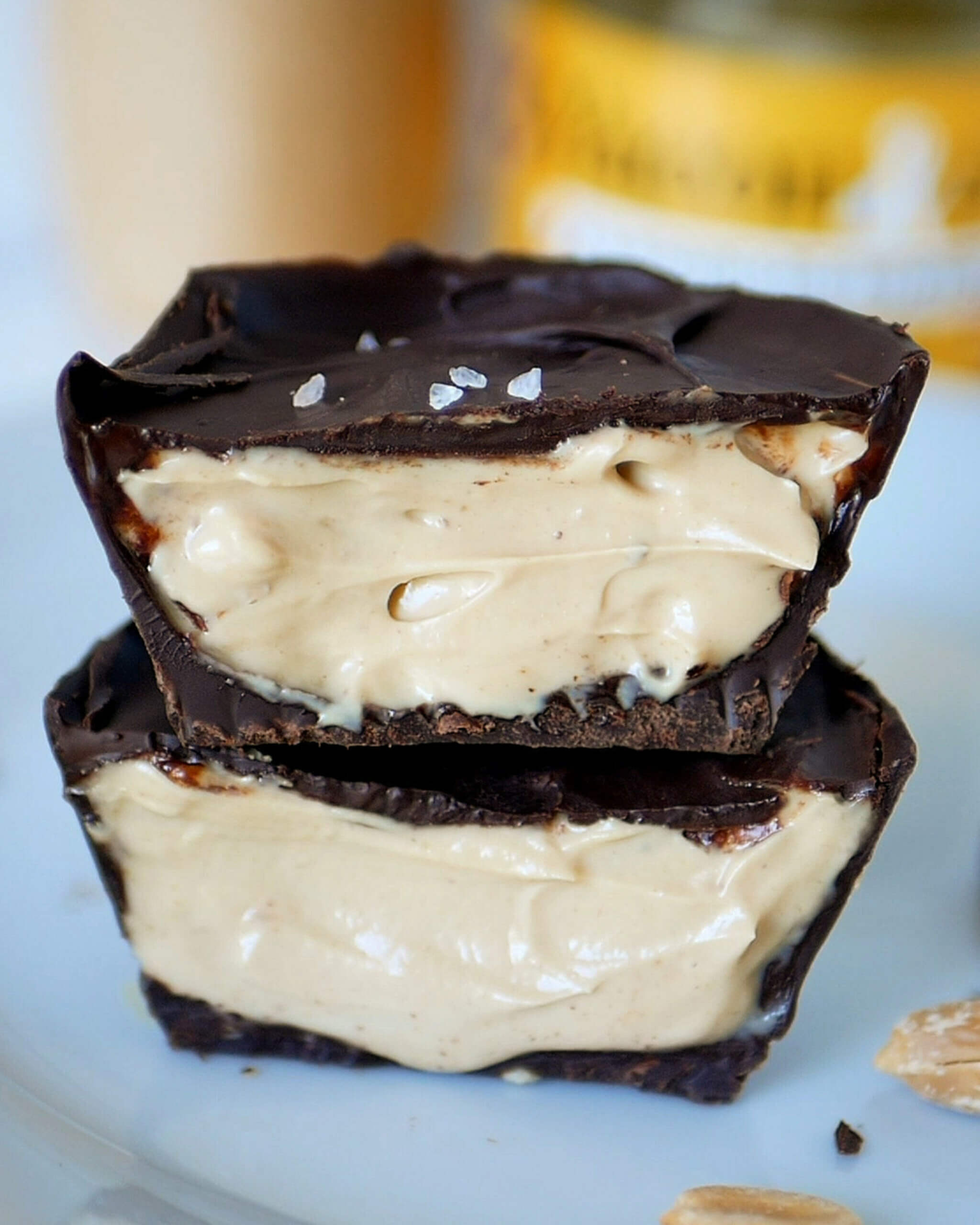 cups chocolat à la crème, healthy, ig bas